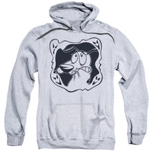 Load image into Gallery viewer, Courage the Cowardly Dog Ghost Frame Mens Hoodie Athletic Heather

