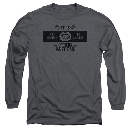 Grim Adventures of Billy and Mandy Mandy Mens Long Sleeve Shirt Charcoal