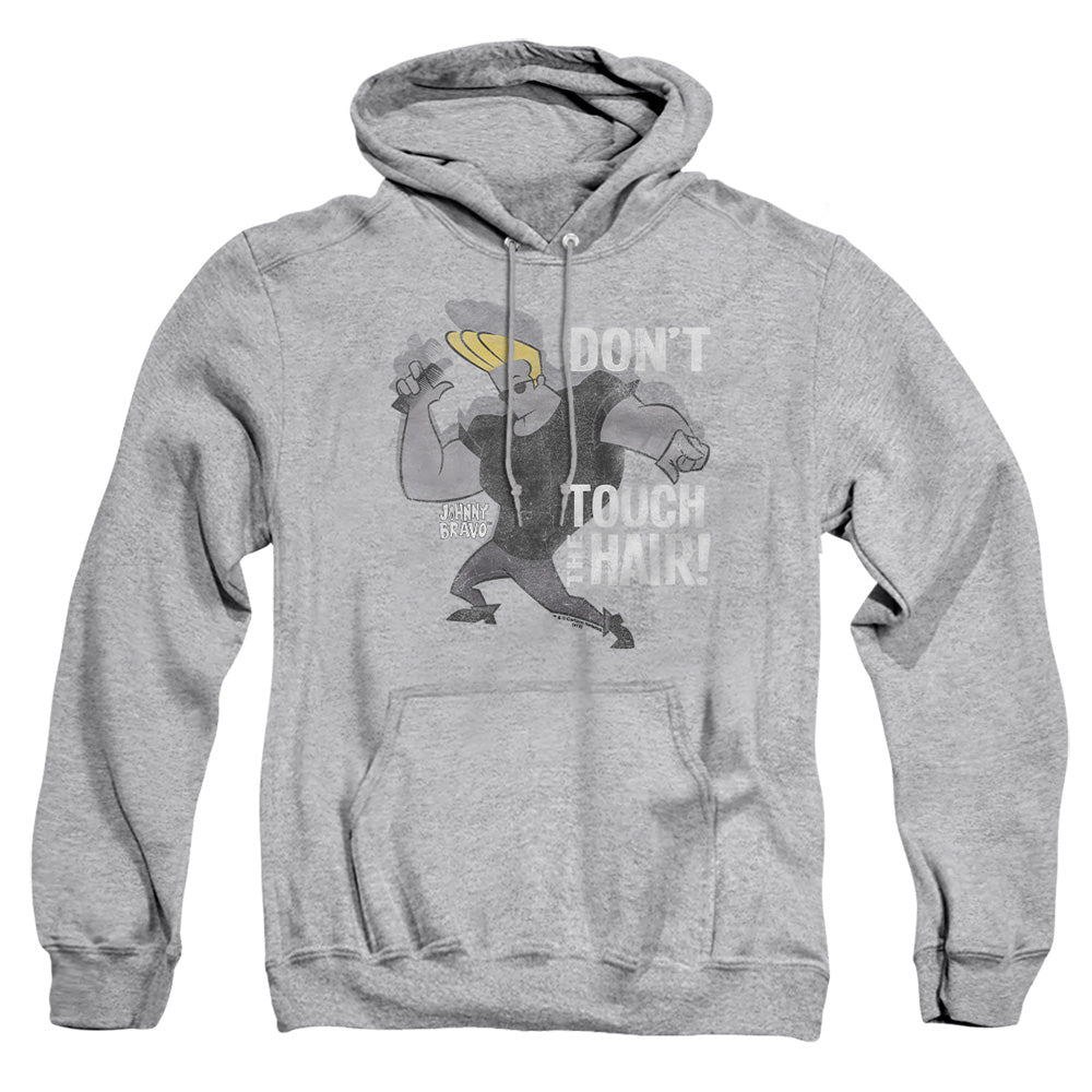Johnny Bravo Hair Mens Hoodie Athletic Heather