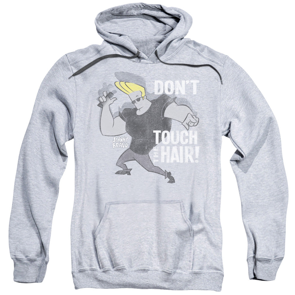 Johnny Bravo Hair Mens Hoodie Athletic Heather