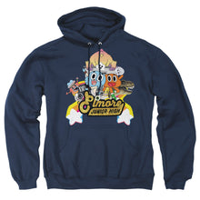 Load image into Gallery viewer, Amazing World Of Gumball Elmore Junior High Mens Hoodie Navy
