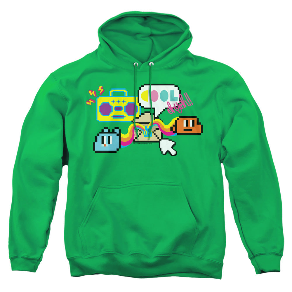 Amazing World Of Gumball Cool Oh Yeah Mens Hoodie Kelly Green