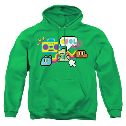 Amazing World Of Gumball Cool Oh Yeah Mens Hoodie Kelly Green