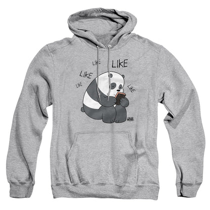 We Bare Bears Like Like Like Mens Hoodie Athletic Heather