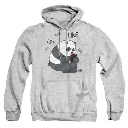 We Bare Bears Like Like Like Mens Hoodie Athletic Heather