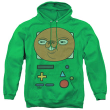 Load image into Gallery viewer, Adventure Time Bmo Mask Mens Hoodie Kelly Green
