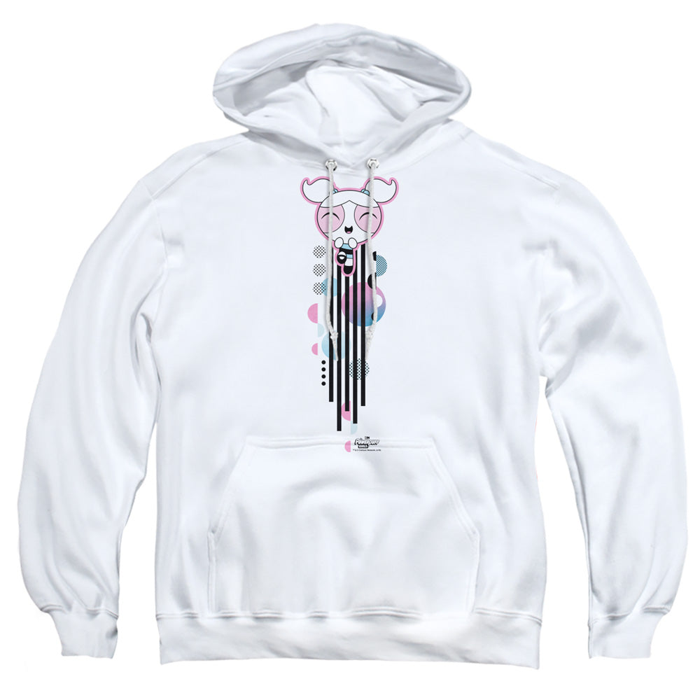 Powerpuff Girls Bubbles Streak Mens Hoodie White