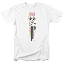 Load image into Gallery viewer, Powerpuff Girls Blossom Streak Mens T Shirt White
