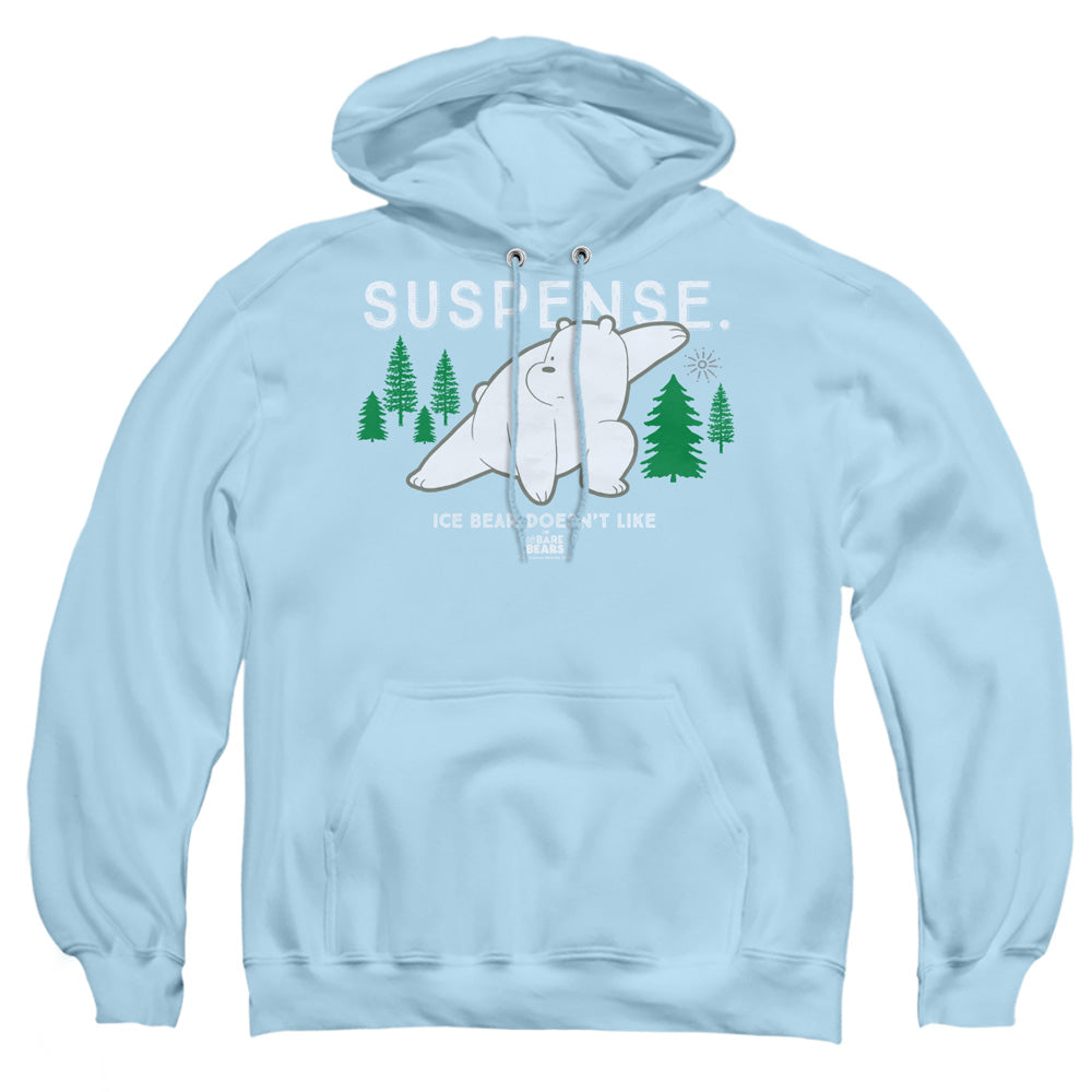 We Bare Bears Suspense Mens Hoodie Light Blue