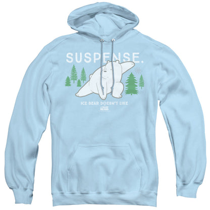 We Bare Bears Suspense Mens Hoodie Light Blue