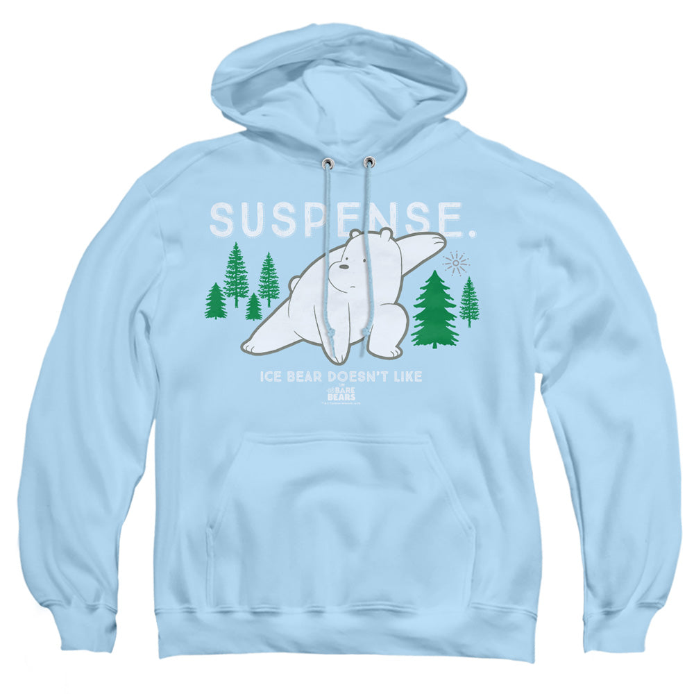 We Bare Bears Suspense Mens Hoodie Light Blue