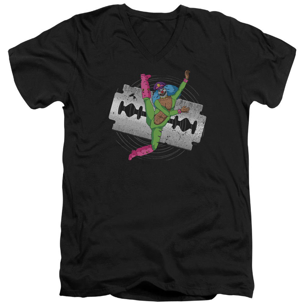 Metalocalypse Rockso Dance Mens Slim Fit V Neck T Shirt Black