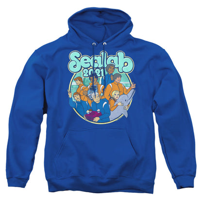 Sealab 2021 Gangs All Here Mens Hoodie Royal Blue