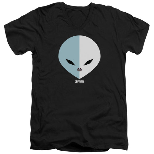 Samurai Jack Daughters of Aku Mens Slim Fit V Neck T Shirt Black