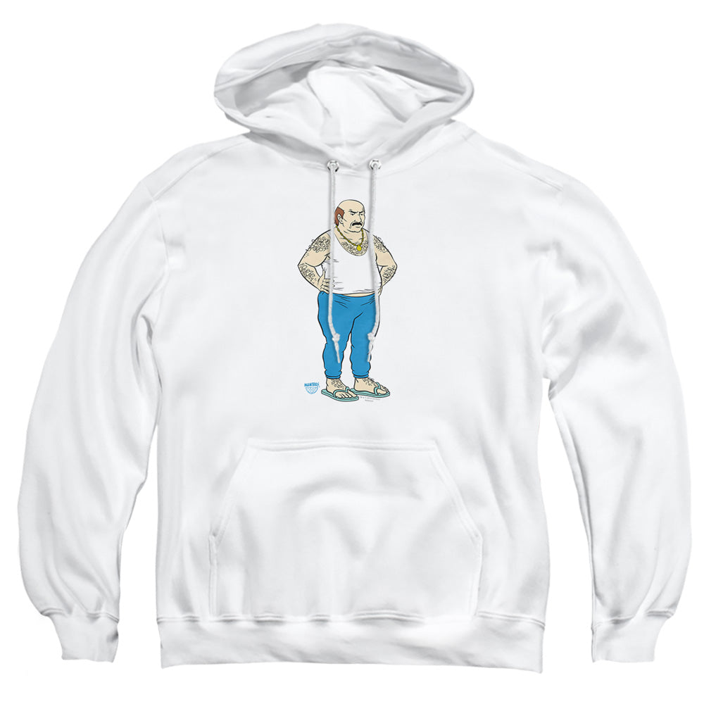 Aqua Teen Hunger Force Carl Mens Hoodie White