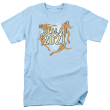 Load image into Gallery viewer, Sealab 2021 Suit Up Mens T Shirt Light Blue
