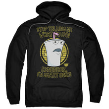 Load image into Gallery viewer, Aqua Teen Hunger Force Stop Mens Hoodie Black
