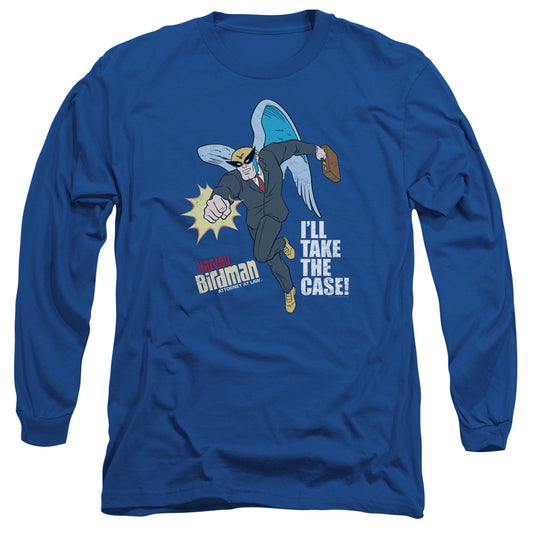 The Venture Bros Take The Case Mens Long Sleeve Shirt Royal Officially Licensed