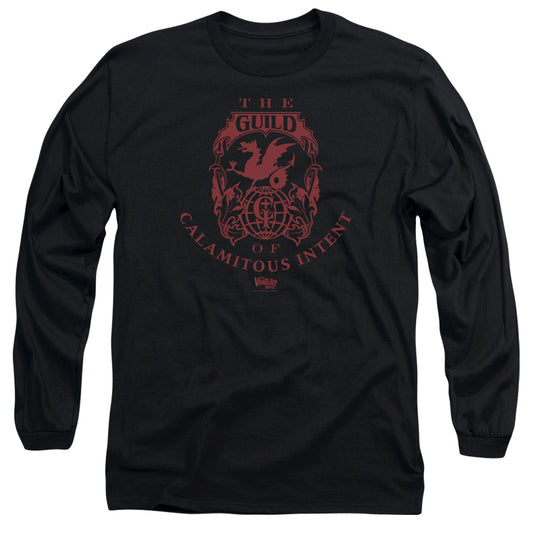 The Venture Bros Build Mens Long Sleeve Shirt Black Officially Licensed
