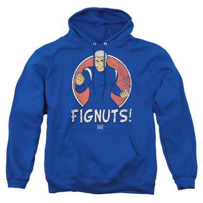 Sealab 2021 Fignuts Mens Hoodie Royal Blue