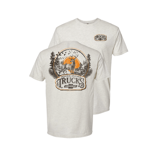 Chevy Trucks "Bucks, Ducks, & Trucks" Mens T Shirt