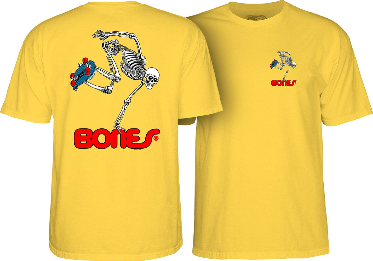 Powell Peralta Skate Skeleton Mens T Shirt