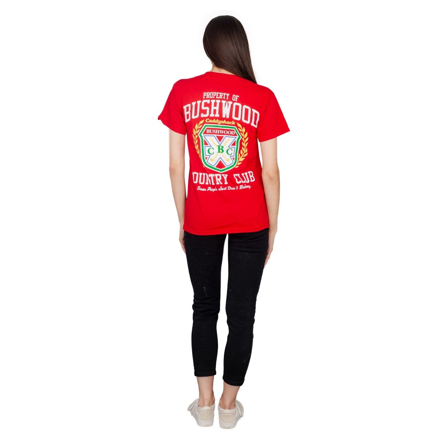 Caddyshack Bushwood CC Back Print T Shirt