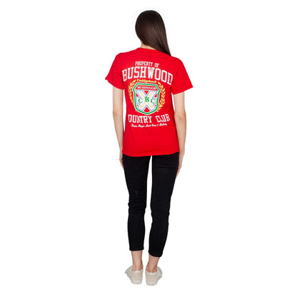 Caddyshack Bushwood CC Back Print T Shirt