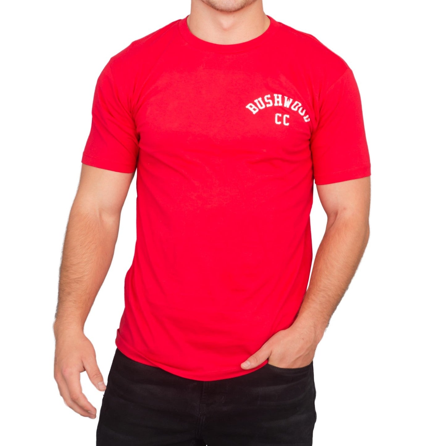 Caddyshack Bushwood CC Logo on Left Chest T Shirt