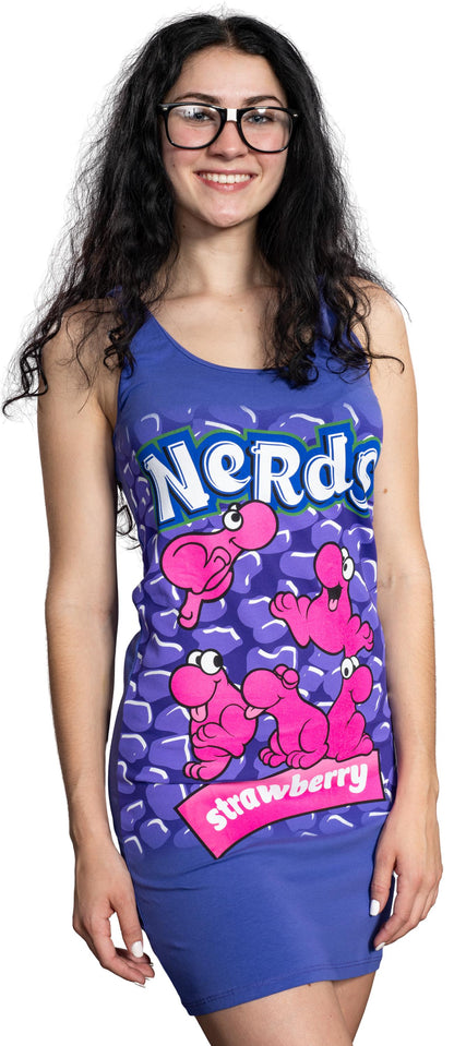 Women's Nerds Candy Halloween Cosplay Costume Tank Dress (3 Colors)