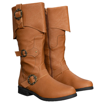 Caribbean Movies Pirate Boots Adventure Footwear Halloween Costume Cosplay