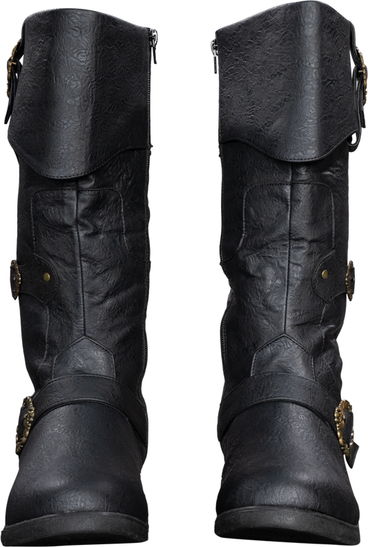 Caribbean Pirate Costume Boots