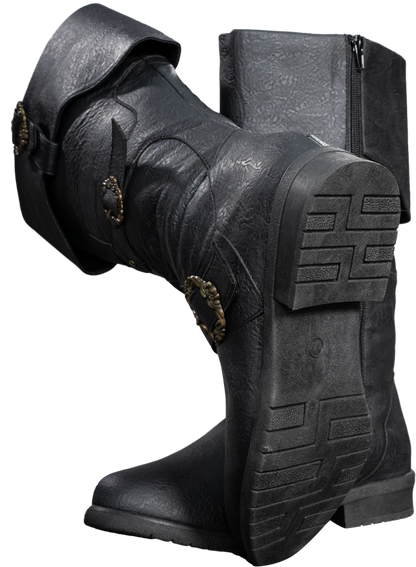 Caribbean Pirate Costume Boots
