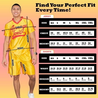 Average Joe's Costume Jersey Set