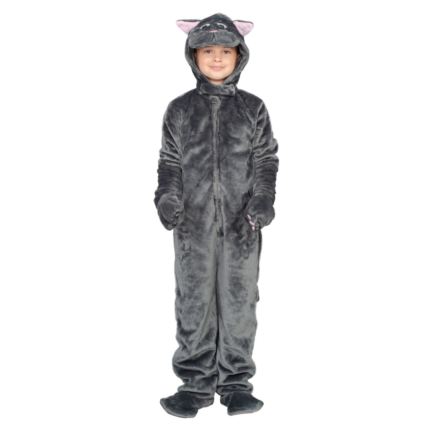 Child Youth Kids Cat Halloween Cosplay Costume Flappy Suit