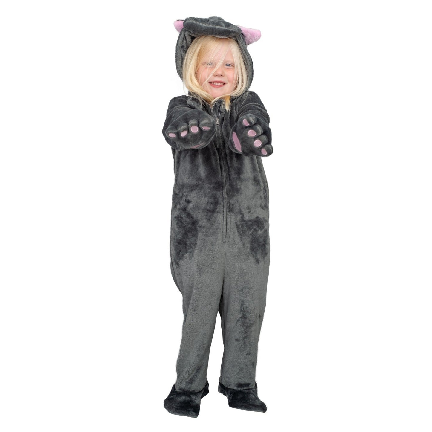 Child Youth Kids Cat Halloween Cosplay Costume Flappy Suit