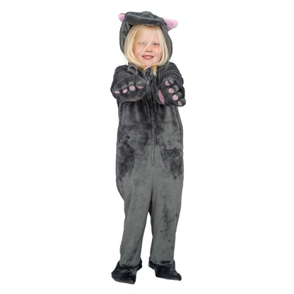 Child Youth Kids Cat Halloween Cosplay Costume Flappy Suit