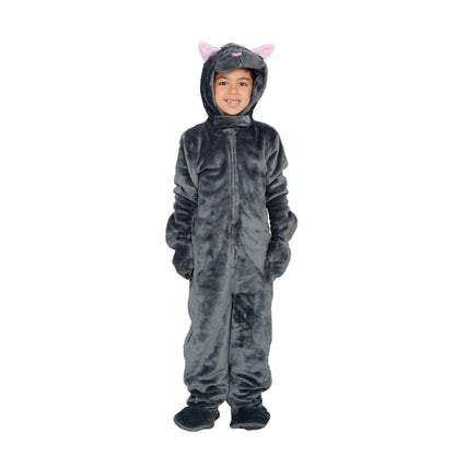 Child Youth Kids Cat Halloween Cosplay Costume Flappy Suit