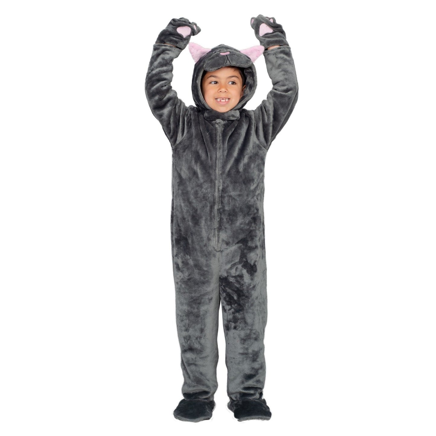 Child Youth Kids Cat Halloween Cosplay Costume Flappy Suit