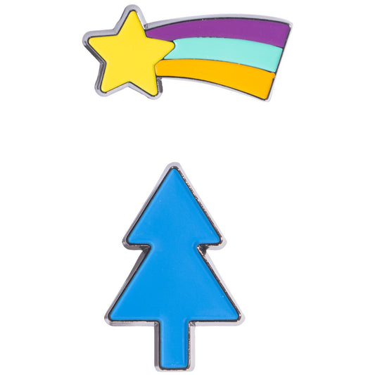 Rainbow / Tree Holiday Season Enamel Fashion Accessory Pins