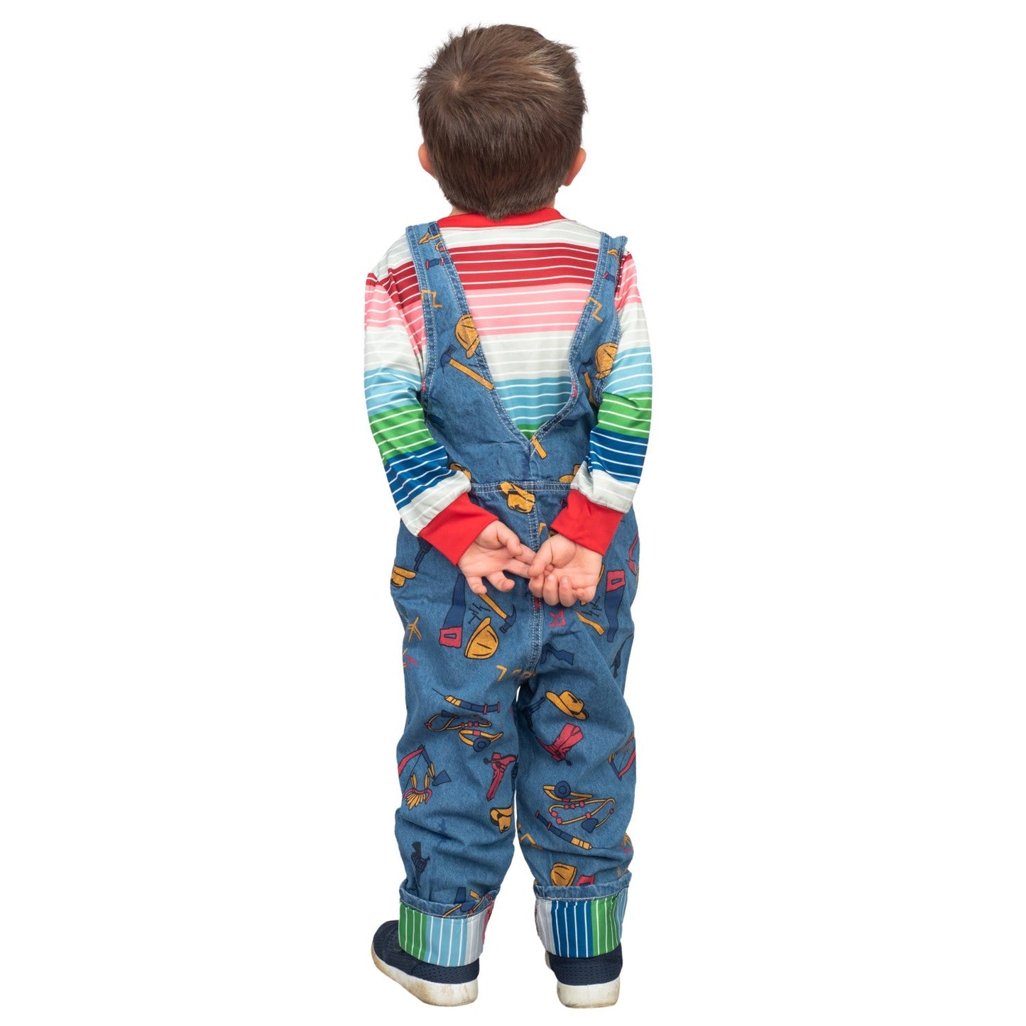 Chuckie Costume Good Guys Doll Child Halloween Cosplay