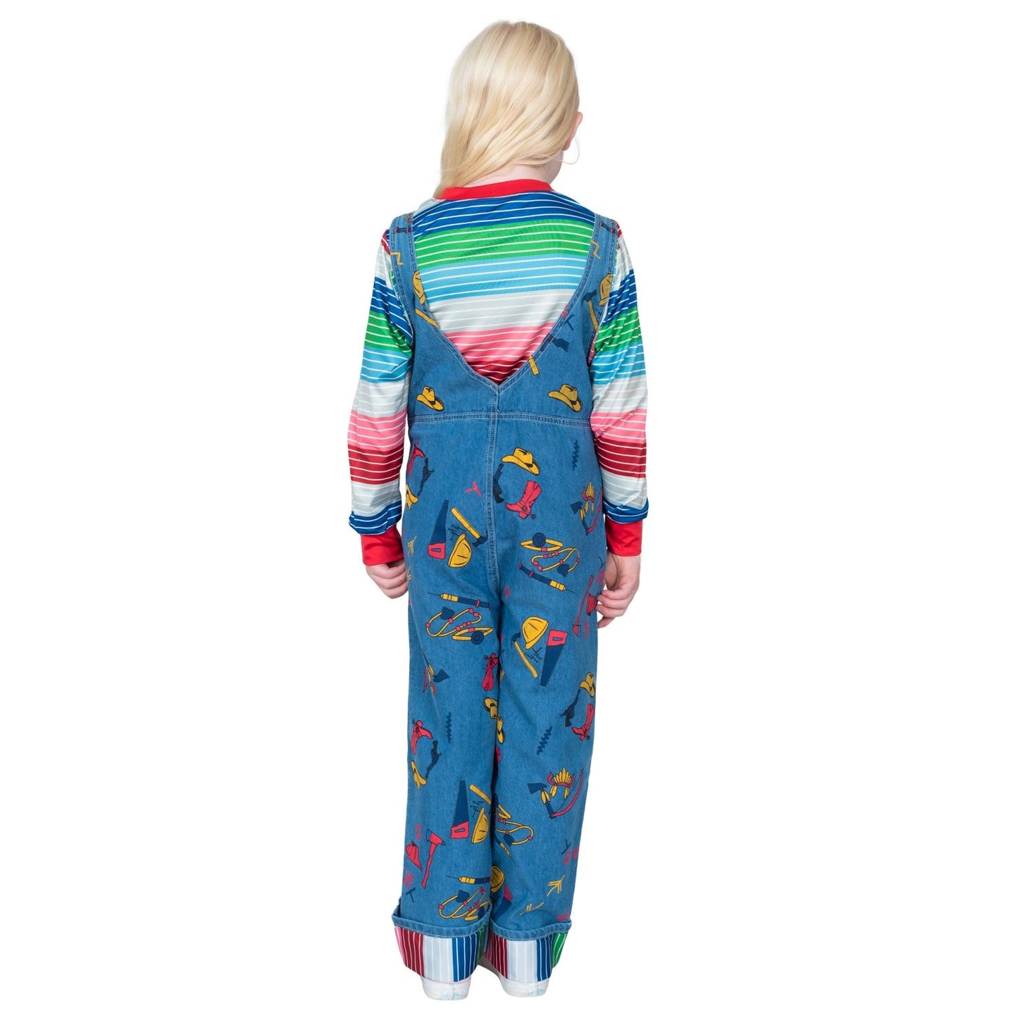 Chuckie Costume Good Guys Doll Child Halloween Cosplay