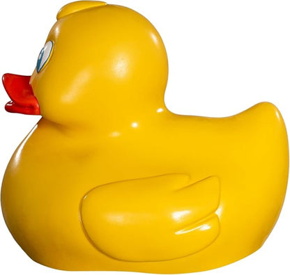 Classic Yellow Rubber Duck Costume Hat Halloween Accessory Adult Duck Head Design 21-Inch Size