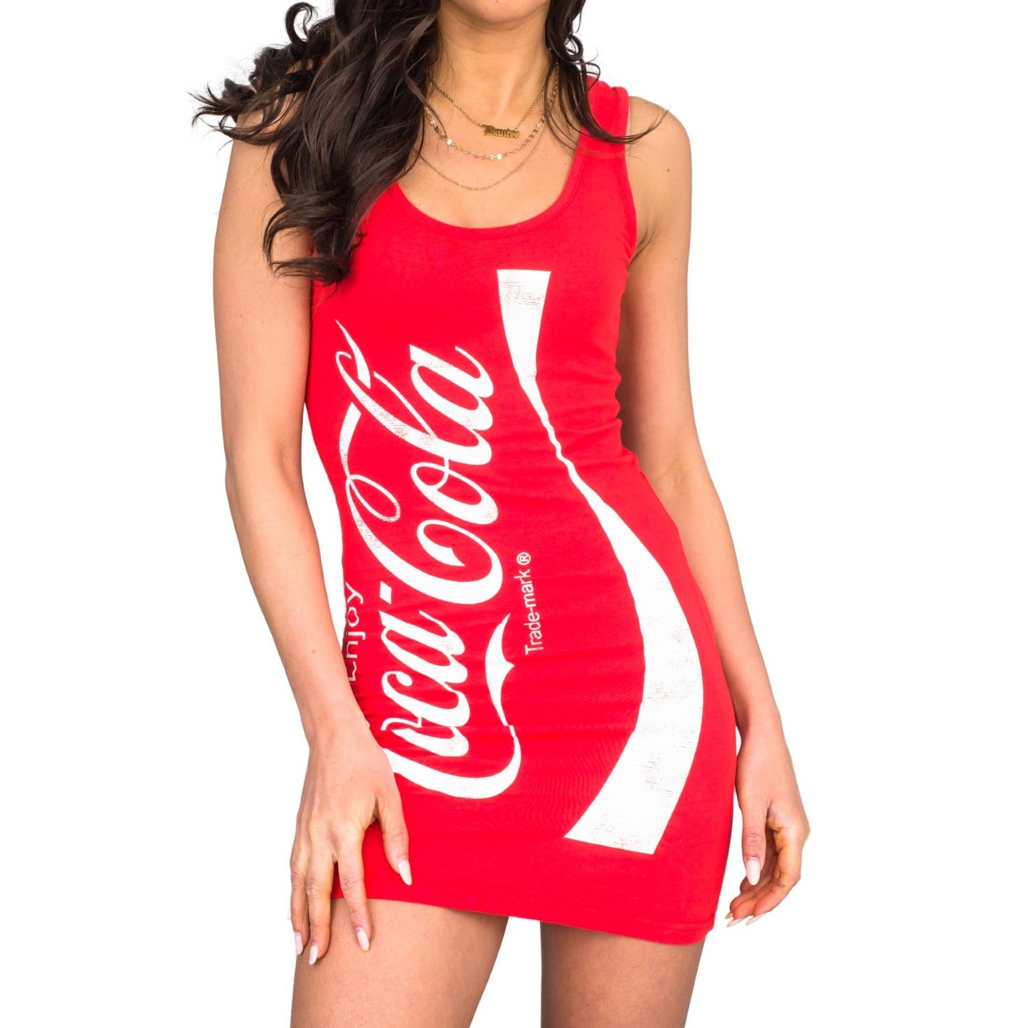 Coke Coca-Cola Tunic Tank Dress