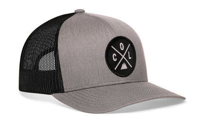 Colorado Trucker Haka Hat Gray-Black COL X Snapback