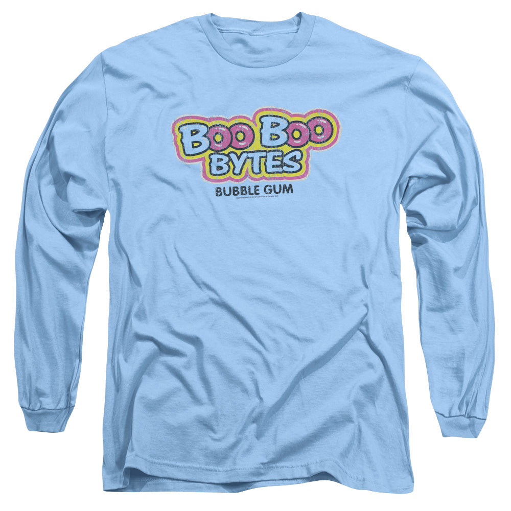 Dubble Bubble Boo Boo Mens Long Sleeve Shirt Carolina Blue Officially Licensed