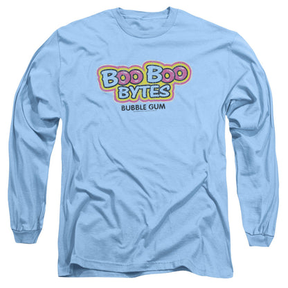 Dubble Bubble Boo Boo Mens Long Sleeve Shirt Carolina Blue Officially Licensed