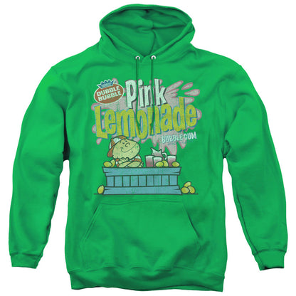 Dubble Bubble Pink Lemonade Mens Hoodie Kelly Green