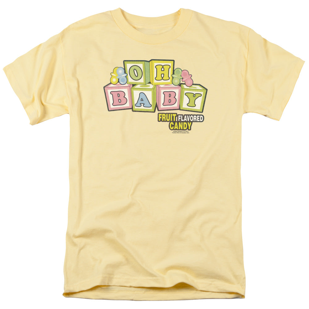 Dubble Bubble Oh Baby Mens T Shirt Banana