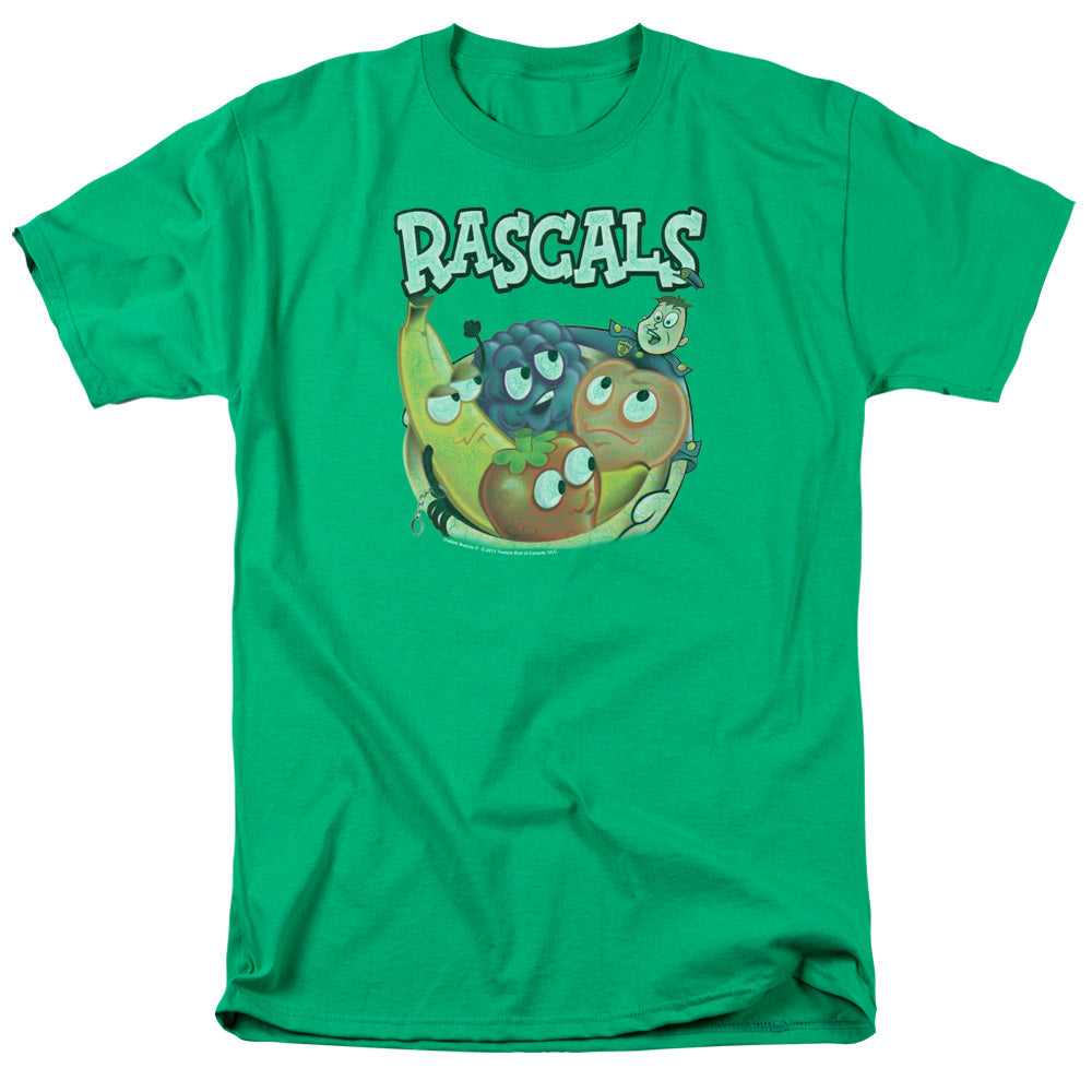 Dubble Bubble Rascals Mens T Shirt Kelly Green
